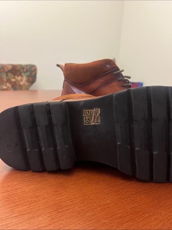 Robert Graham Brown Leather Chukka Boot - style RG5400B main image 7